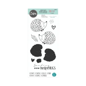 Sizzix Lagen klare Briefmarken Set 10er-Pack - Igelumschläge von Lisa Jones - Bild 1 von 2