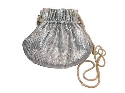 Whiting and Davis International Evening Bag Purse Shoulder Bag Silver TLC READ - Image 1 of 4