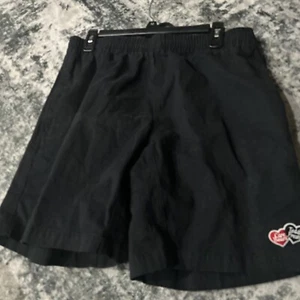 Teddy Fresh x Care Bears Shorts Black Brushed Twill Rare Size Large - Picture 1 of 9