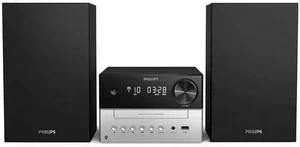 PHILIPS MicroMusic System 3000 Series Stereo CD Player Bookshelf Speakers Remote - Picture 1 of 3