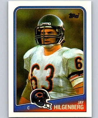 1988 Topps #77 Jay Hilgenberg Chicago Bears - Image 1 of 2