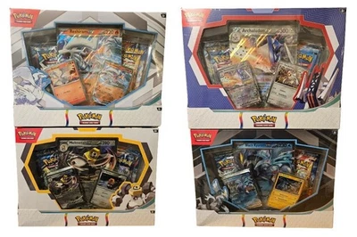LOTE 4 Juegos de Caja Pokémon Reshiram Ex Archaludon Ex Melmetal Ex Y Negro Kyurem Ex Foto 1 de 4