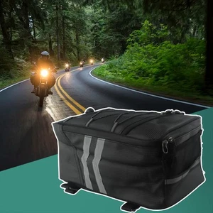 Bike Rear Rack Trunk Bag 8L Waterproof Pannier for Camping and Traveling - Picture 1 of 23