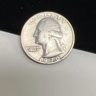 1970 Washington Quarter No Mint Mark - Image 1 of 3