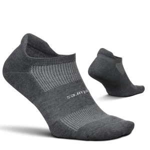 Feetures Max Cushion Ankle Tab Socken, Heather Gray, XL, 1 Paar, Fersenlasche, Unisex - Bild 1 von 7