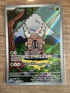 Pinsir 168/167 Illustration Rare Full Art Holo IR Twilight Masquerade - Picture 1 of 2