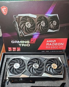 MSI Radeon RX 6900 XT Gaming Z Trio 16GB GDDR6 Graphics Card - Picture 1 of 4