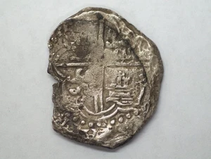 8 REALES SHIPWRECK COIN WITH 1982 TREASURE SALVORS INC COA - Picture 1 of 16