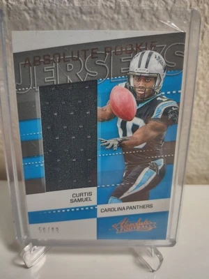 2017 Panini Absolute - Absolute Rookie Jerseys Curtis Samuel #9 /99 (MEM, RC) - Image 1 of 2