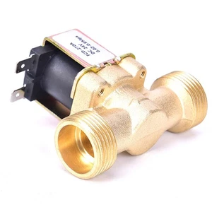 3/4 Elektromagnetventil Normalerweise geschlossen Messing DC 12V 24V AC 2 R.R2* - Bild 1 von 11