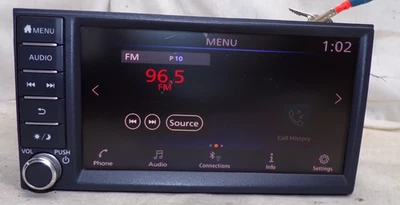 18 19 Nissan Sentra receptor de rádio navegação GPS 2591A5UD0A ALG12 - Imagem 1 de 4