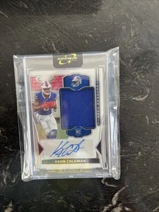 ✨Keon Coleman 2024 Panini Certified Rookie Patch Auto RPA /399 RC #FMS-KCN - Picture 1 of 2