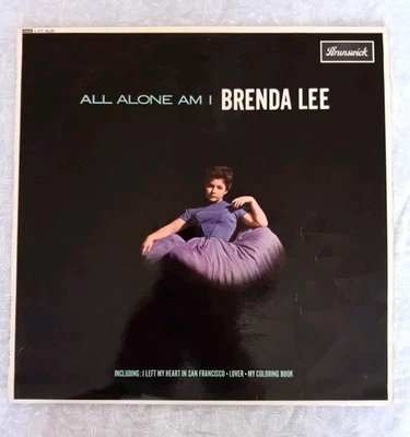 BRENDA LEE - All Alone Am I - Brunswick Records 1963 MONO  - Image 1 of 4