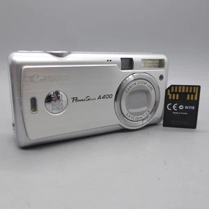 Canon Digital Camera PowerShot A400 3.2MP Silver Tested - Picture 1 of 1