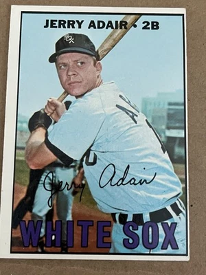 1967 TOPPS - JERRY ADAIR WHITE SOX #484 - Image 1 of 2