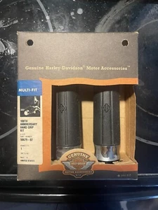 2003 Harley Davidson 100th Anniversary handlebar grips - NEW IN BOX - OEM - HD - Picture 1 of 2