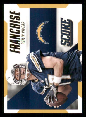 2015 Score Franchise Gold #11 Philip Rivers - Image 1 of 2