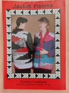 Country Creations Vintage Ladies Quilted Jacket Pattern Size XS-XXXL - Picture 1 of 2