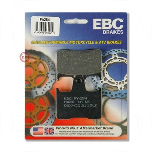 PASTIGLIE FRENO POSTERIORE ORGANIC EBC FA254 per SUZUKI GSX R 1000 2001 - 2002 - Foto 1 di 5