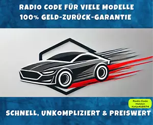 Radio Code Becker Renault Blaupunkt Mercedes Porsche Alpine Grundig Dacia Opel - Bild 1 von 11