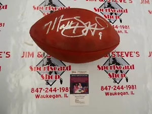 MATTHEW MATT STAFFORD FIRMATO "IL DUCA" CALCIO JSA CERT - LIONS - LA RAMS SB - Foto 1 di 3