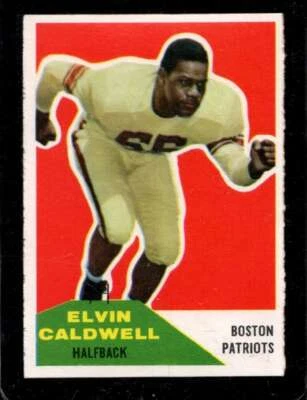 1960 FLEER #120 ELVIN CALDWELL EXMT PATRIOTS *XR28989 - Image 1 of 2