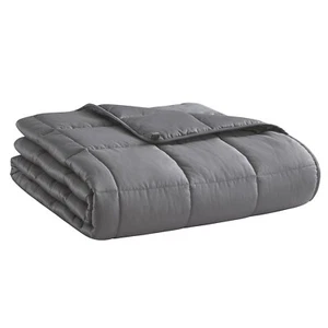 Weighted Blanket Queen Size (Dark Grey, 60''x80'' | 25 lbs) Cooling Breathabl... - Picture 1 of 8
