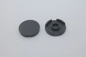 Lego 10x Fliese rund 2x2 tile round 14769 dunkelgrau dark bluish gray - Picture 1 of 1
