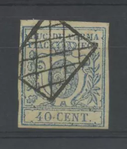 PARMA 1857/9 40C. US. LUSSO - Imagen 1 de 1