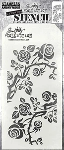 PLANTILLA CAPAS TIM HOLTZ - 10,5 cm x 21,5 cm - ESPINOSA, Rosas - Imagen 1 de 1