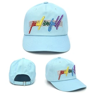 Paid In Full Dad Hat New Raised embroidery and rhinestone lettering Cap - Picture 1 of 5