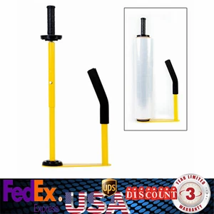 Manual Pallet Shrink Wrap Dispenser Holder Tool Packing Machine Stretch Film - Picture 1 of 15