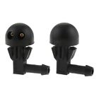2pcs Front Windshield Wiper Washer Jet Nozzle Water Nozzle for Peugeot 206