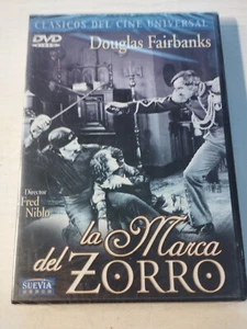 La Marca del Zorro Fred Niblo Fairbanks - DVD Region All Español Nueva Am - Imagen 1 de 3