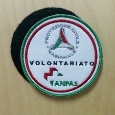 ANPAS PROTEZIONE CIVILE - diametro cm 7 toppa patch con STRAPPO