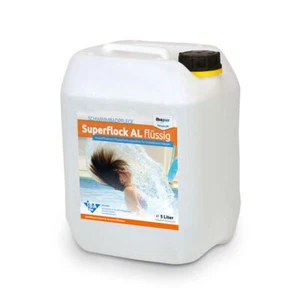 5 l IBA Superflock AL flüssig Flockmittel Flüssigflockung Flockung Pool DIN19643 - Bild 1 von 4