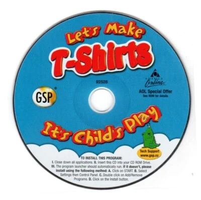 Let's Make T-Shirts (Ages 6-13) (PC-CD, 2004) for Windows 95-XP-NEW CD in SLEEVE - Image 1 of 3