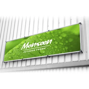 Striscione da parete Monsoon - Migliori espositori da esterno - Stampa inclusa - Foto 1 di 1