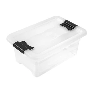 Cornelia Kristallbox 4L transparent + Deckel Transparenter Kristallbehälter 4L  - Bild 1 von 6