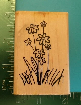 Sello de goma de flores y hierba de Close to My Heart Foto 1 de 2