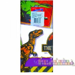 JURASSIC PARK LOST WORLD PAPER TABLE COVER ~ Birthday Party Supplies Cloth Decor
