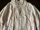 Vintage Stellar Negligee Sleep Jacket - No Size Listed, Soft Pink, Worn