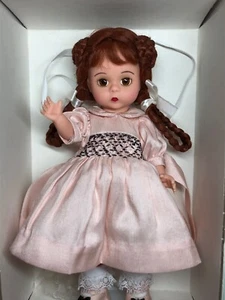 8" Madame Alexander Doll “Pretty Pals Pink” 26835 Redhead Braids Restrung Box - Picture 1 of 12