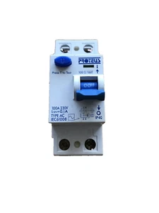 Proteus 100A 100mA 2 DOBLE POLO Tipo AC 100/2/100T 230V - Imagen 1 de 1