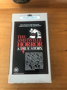 The Amityville Horror VHS Video CEL Starscreen PAL format - Photo 1/6