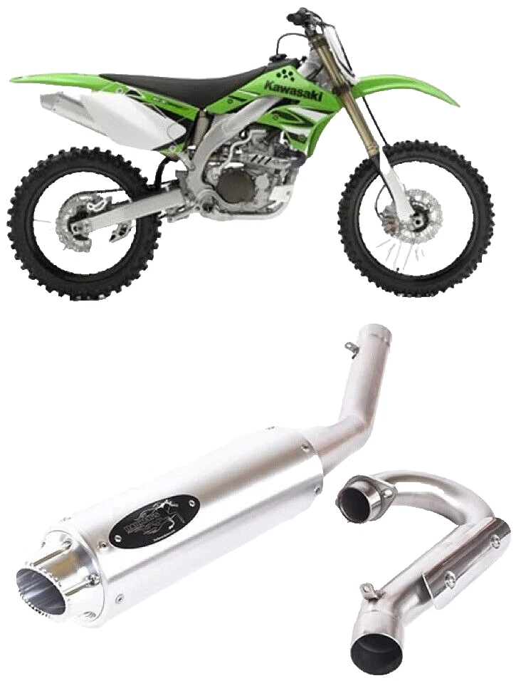 Barkers Kawasaki KX450F/KLX450R Full Single Exhaust System - Image 1 of 1
