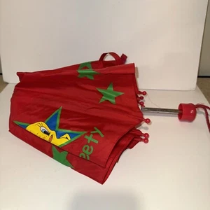 Mini paraguas vintage Tweety Bird 1997 rojo niños - Imagen 1 de 17