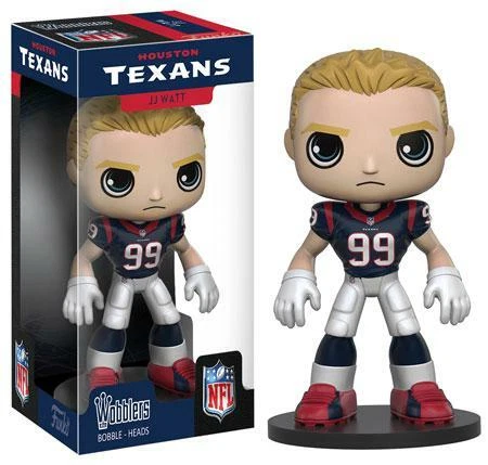 JJ Watt Houston Texans Funko Wobbler Bobblehead NFL Cover