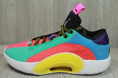 Nike Air Jordan XXXV 35 Low Reflexology Azul Amarillo Zapatos DJ2831-300 Hombres 10.5 Foto 1 de 4