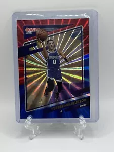 2021-2022 Donruss Tyrese Haliburton Red Blue 09/15 - Bild 1 von 2